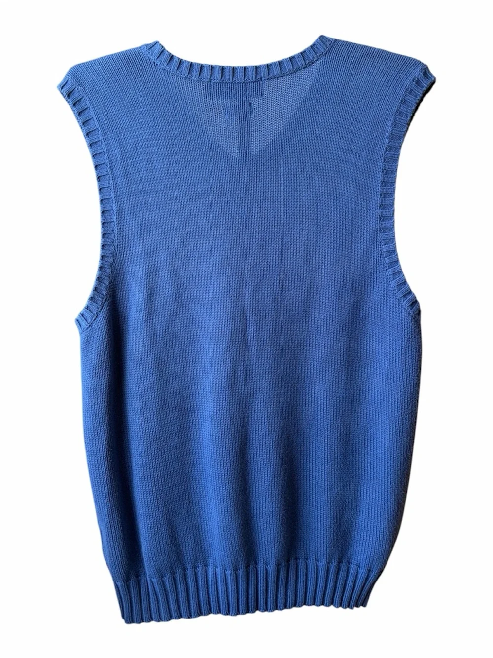 Ralph Lauren Men’s Royal Blue V-Neck Sweater Vest
